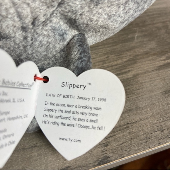 TY Original beanie babies Slippery The Seal - Picture 6 of 6